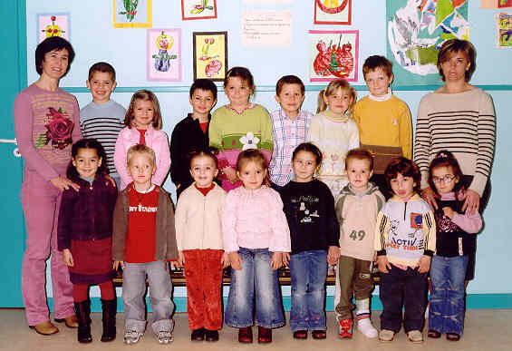 La classe petite et moyenne section bilingue
