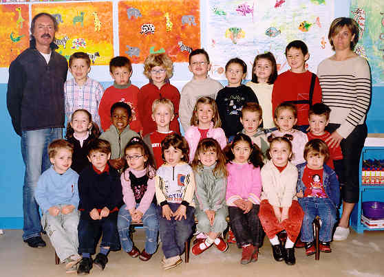 La classe petite et moyenne section